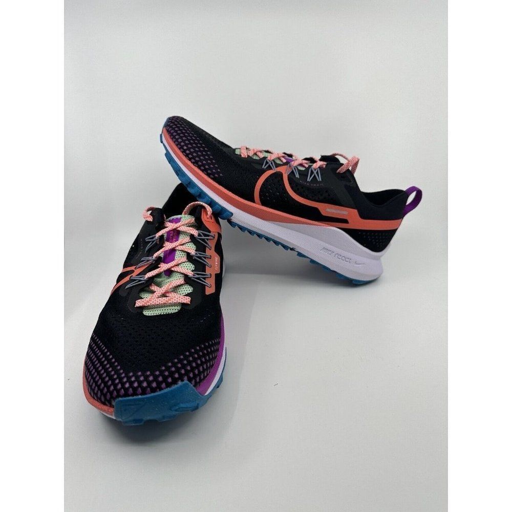 Nike Mens React Pegasus Trail 4  Hiking Shoes DJ6158-003 Brand New Size 12
